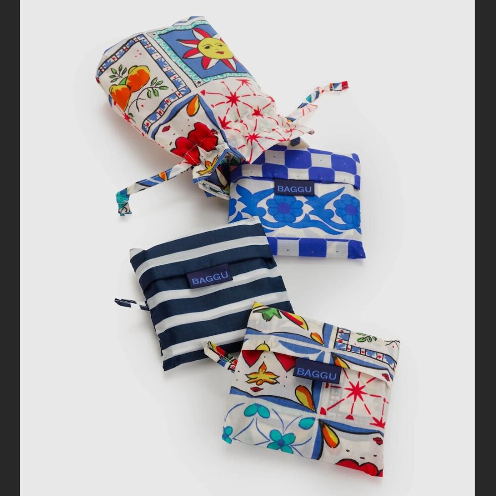 NWT Standard Baggu Set Vacation Tiles